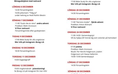 Månadsblad december