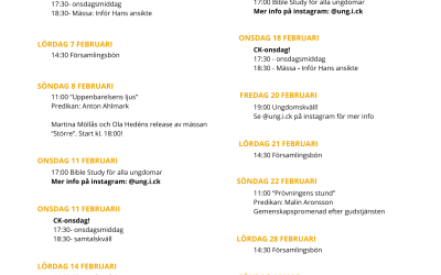 Månadsblad februari