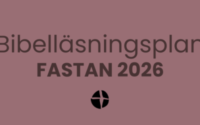 Bibelläsningsplan fastan 2026