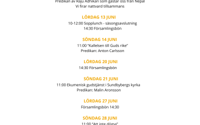 Månadsblad juni