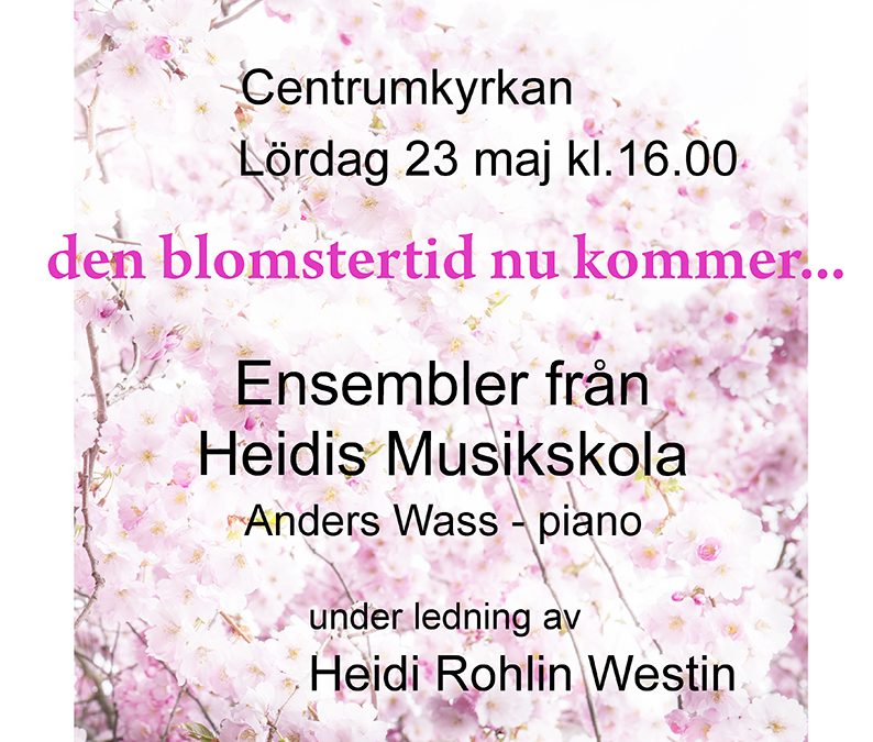 Vårkonsert 23 maj