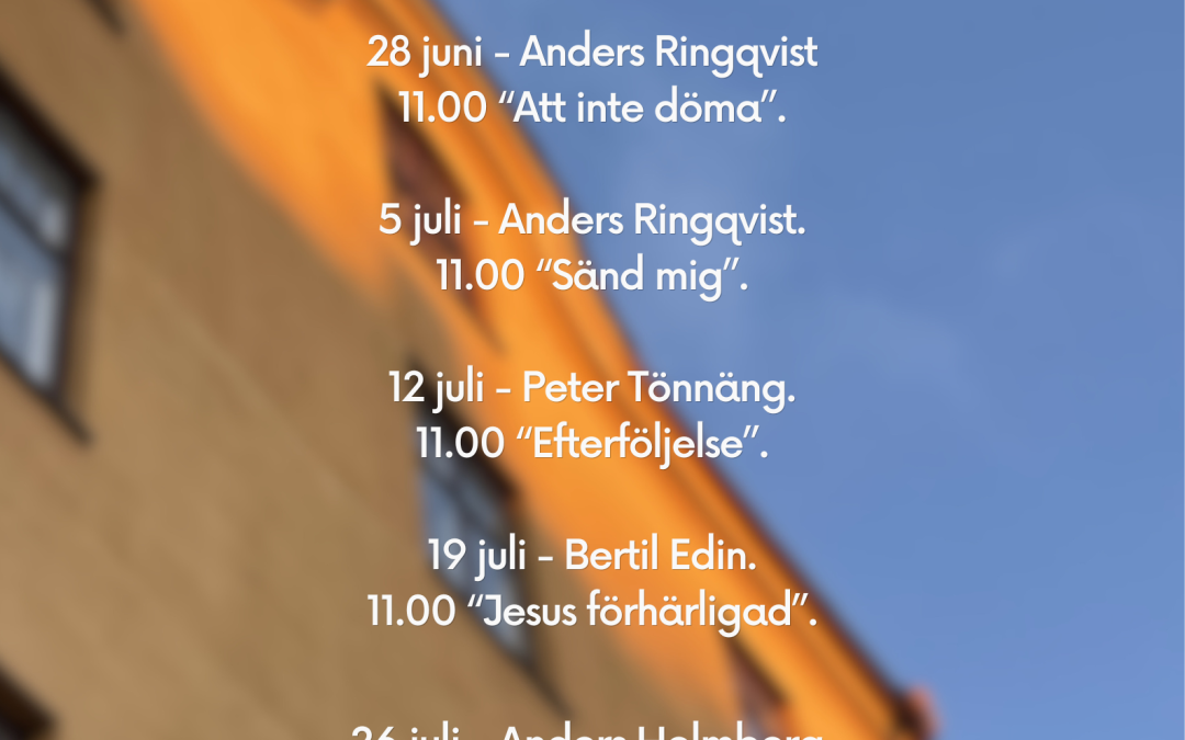 Sommaren i Centrumkyrkan