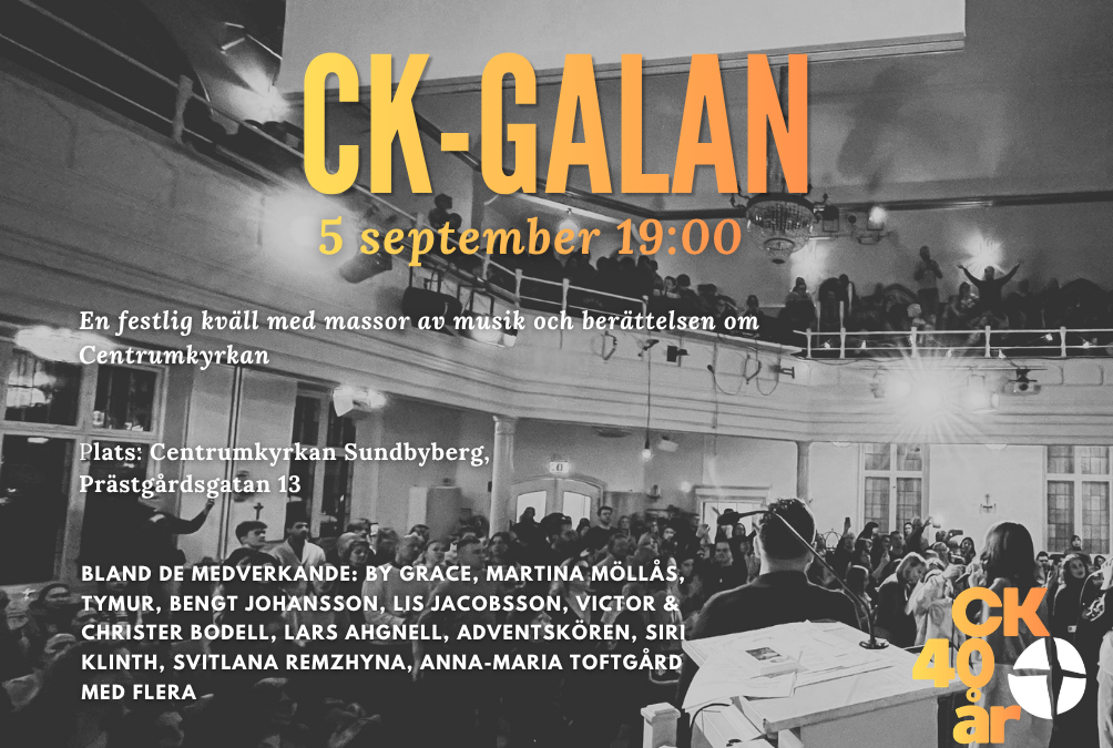 CK-Galan! 40-års jubileum